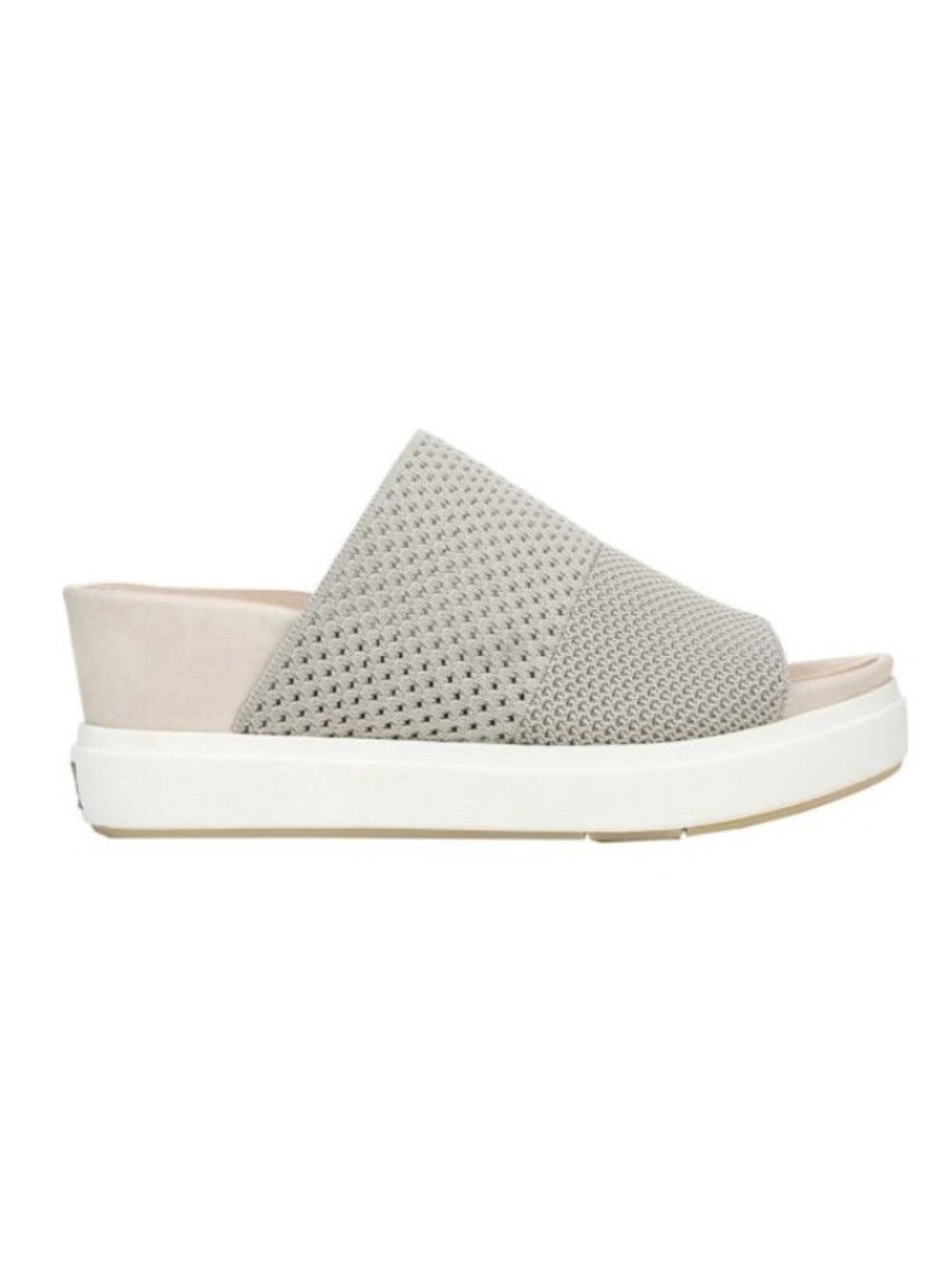 D'Scholls Women's Oyster Mesh Knit Sonia Open Toe Platform Slide Sandals Sz 7.5M - Picture 4 of 16